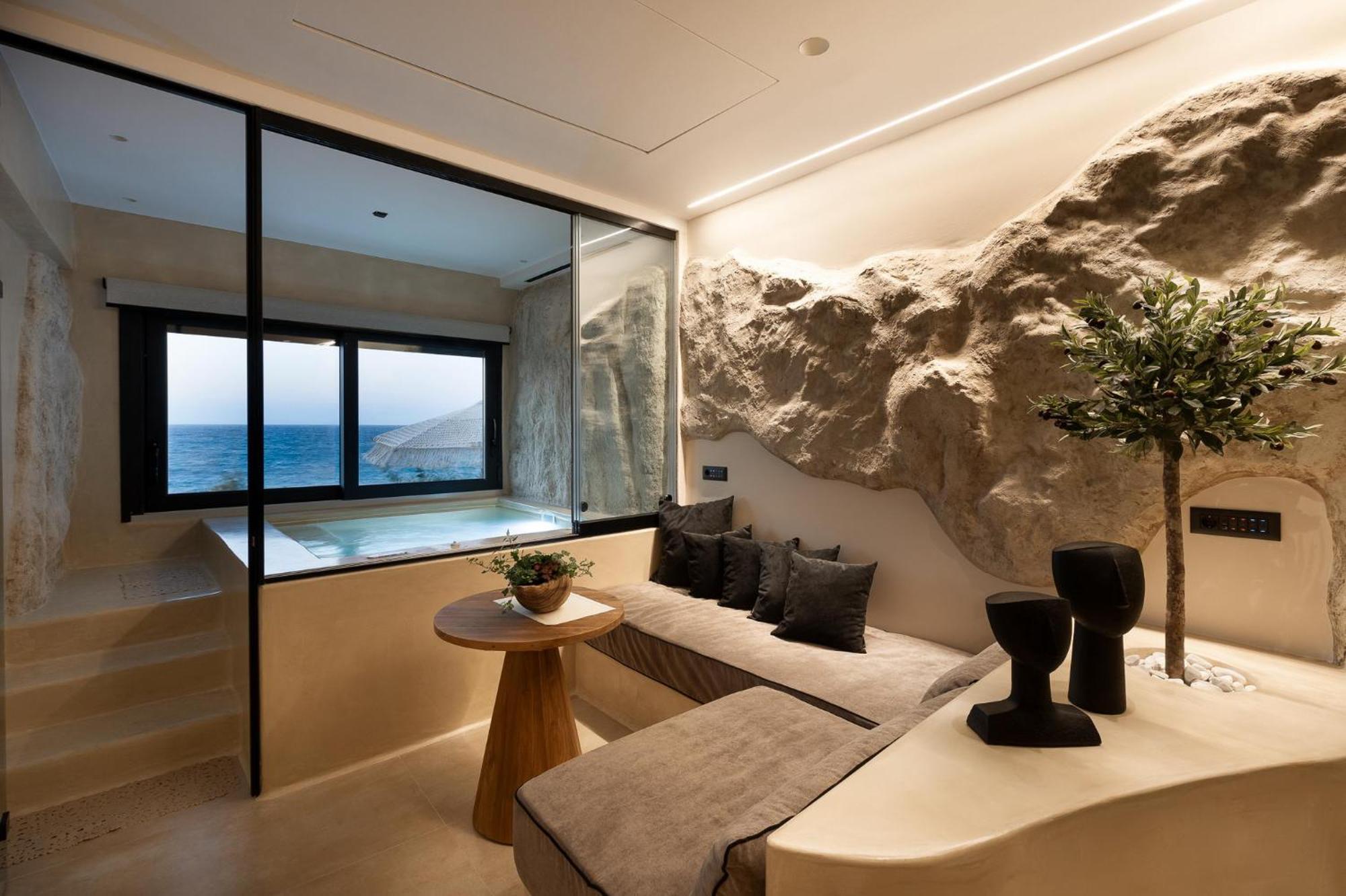 Portara Seaside Luxury Suites Naxos City Exterior foto